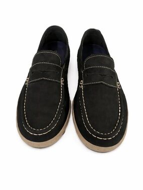 Cole Haan Claude Penny Loafer C30989 Men’s 12 Black Suede